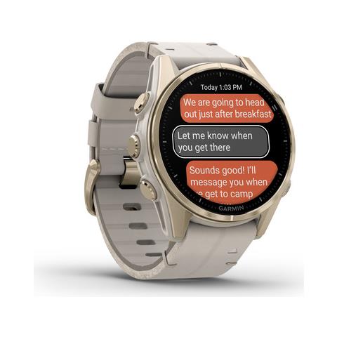 Fenix 8 3,3 cm (1.3") AMOLED 43 mm Digitale 416 x 416 Pixel Touch screen Oro Wi-Fi GPS (satellitare) - Foto 7