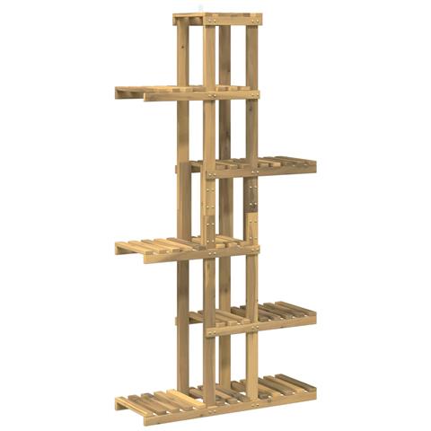 Supporto per piante Bianco 68 x 23,5 x 140 cm - Foto 1
