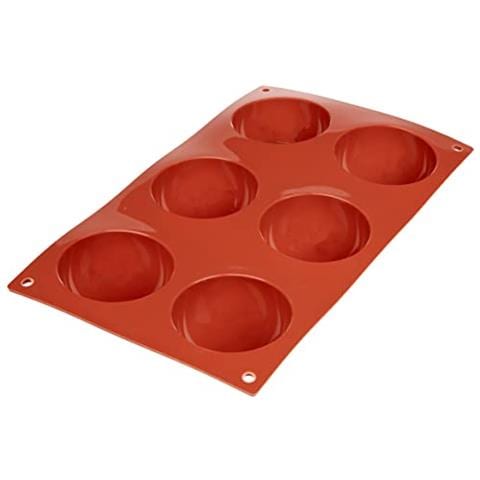 Stampo emisferico in silicone con 6 cavità - Foto 1