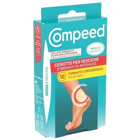 Cerotti Compeed per Vesciche Medio 10 Pezzi Carton - Foto 1