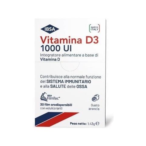 Vitamina D3 Ibsa 1000UI 30 Film Orodispersibili - Foto 1