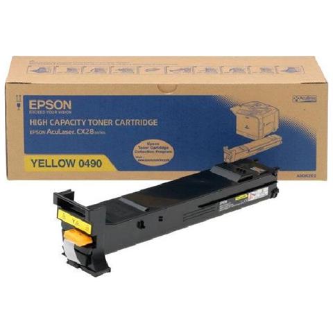 C13S050490 Toner Originale Giallo per Aculaser CX28 Capacità 8000 Pagine - Foto 4