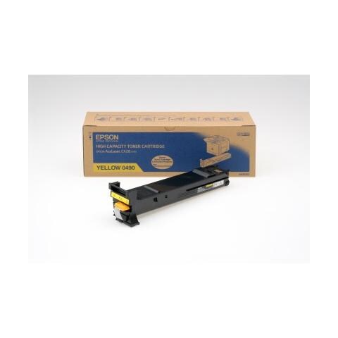 C13S050490 Toner Originale Giallo per Aculaser CX28 Capacità 8000 Pagine - Foto 2