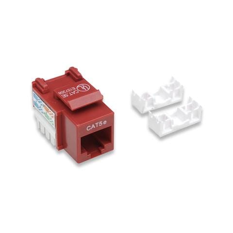 IWP-MD C5E / RED - Frutto Keystone RJ45 Cat5e UTP Rosso - Foto 1