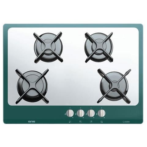 IGNIS - Piano Cottura AKL451WP a Gas 4 Fuochi Gas Colore Bianco e Petrolio  Serie Today - ePRICE