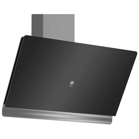 Cappa 3BC598GN a Parete da 90 cm Aspirante Colore Nero - Foto 1