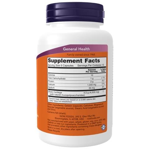 Shark Cartilage 750mg 100 Capsule - Vitamine - Foto 2