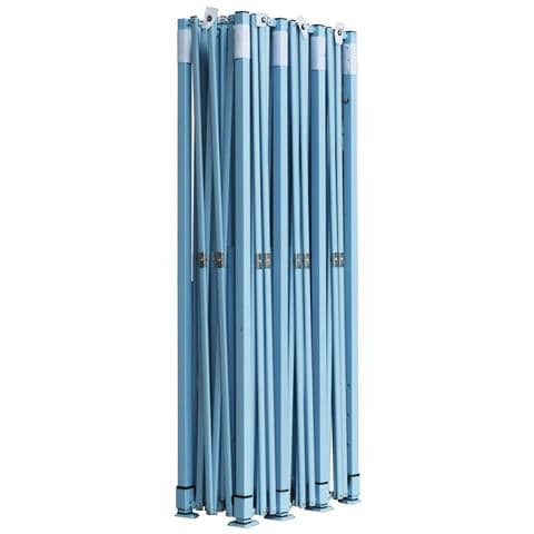 Tenda Pieghevole Pop-up Con 5 Pareti Laterali 3x9 M Bianca - Foto 2