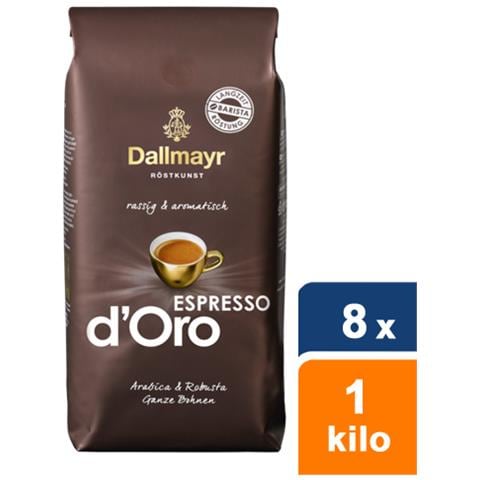 Espresso D'oro Beans - 8x 1kg - Foto 1