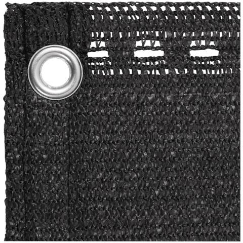 Paravento Da Balcone Antracite 90x300 Cm In Hdpe - Foto 5