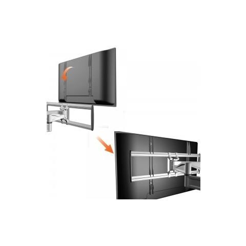 Supporto di Montaggio a Parete per TV Nero e Grigio PM-PLATINUM-65 - Foto 2