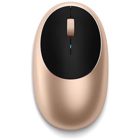 Mouse M1 Wireless Bluetooth con Porta Tipo-C Ricaricabile - Compatibile con Mac Mini, iMac Pro / iMac, MacBook Pro / Air, 2019 iPad, 2018 iPad Pro (Oro)  - Foto 1