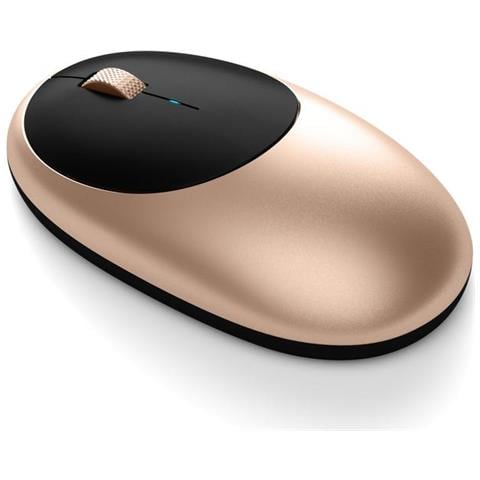 Mouse M1 Wireless Bluetooth con Porta Tipo-C Ricaricabile - Compatibile con Mac Mini, iMac Pro / iMac, MacBook Pro / Air, 2019 iPad, 2018 iPad Pro (Oro)  - Foto 2