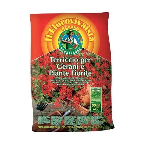 Terriccio Gerani E Piante Fiorite - Foto 1