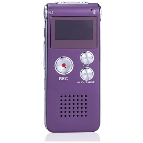 Registratore Vocale Digitale 64GB COVVY - Attivazione Vocale, Riduzione Rumore, Per Lezioni E Riunioni - Foto 9