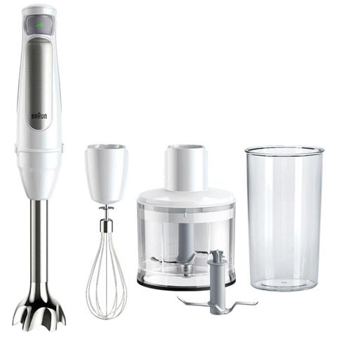 Frullatore ad Immersione Multiquick 7 0X22111420 con Recipiente da 0.6 L Potenza 1000 Watt Colore Bianco - Foto 1