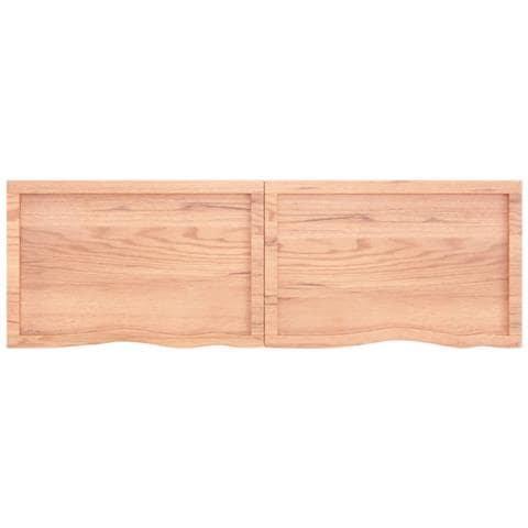 Piano Tavolo Marrone 160x50x (2-6) cm Massello Rovere Trattato - Foto 2