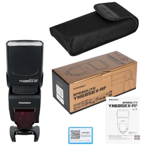 YN685EX-RF Flash compatto Nero - Foto 8