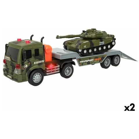 Camion Porta-veicoli 47,5 X 11,5 X 10 Cm (2 Unità) - Foto 1