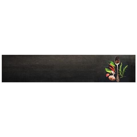 Tappeto Da Cucina Lavabile Spezie 60x300 Cm Velluto - Foto 2