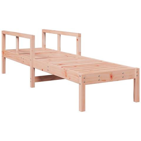 Lettino Prendisole 199,5x62x55 cm in Legno Massello di Douglas - Foto 2