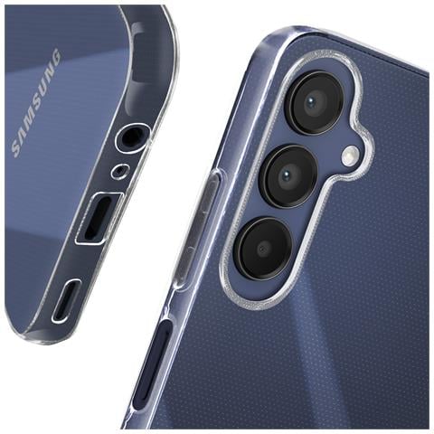Set Protezione Per Samsung Galaxy A15 5g Cover E Vetro Temperato 9h, Trasparente - Foto 2