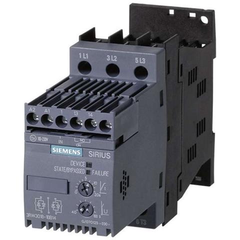 Sanftstarter Motorleistung Bei 400 V 4.0 Kw Motorleistung Bei 230 V 2.2 Kw 400 V /ac Nennstrom 9 A 3rw3016 (3rw3016-1bb14) - Foto 1