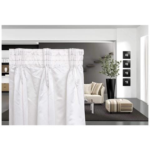 Scorritenda Bastone Estensibile In Acciaio Bianco Brixo Orsa Maggiore - Da 71 A 122 Cm. - Foto 1