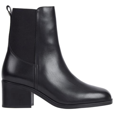 Essential Chelsea Thermo Boot Stivaletti Pelle Scarpe Donna Nero Eu 38, Fw0fw07516 Bds - Foto 2