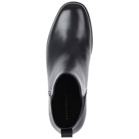 Essential Chelsea Thermo Boot Stivaletti Pelle Scarpe Donna Nero Eu 38, Fw0fw07516 Bds - Foto 3