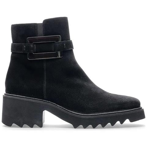 Paris Booties Stivaletti Pelle Scamosciata /nabuk Scarpe Donna Nero Eu 40, 12-21531-11 - Foto 2