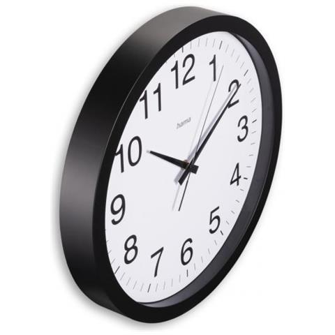 Hama Aruba Orologio Al Quarzo Cerchio Nero, Bianco - Foto 2