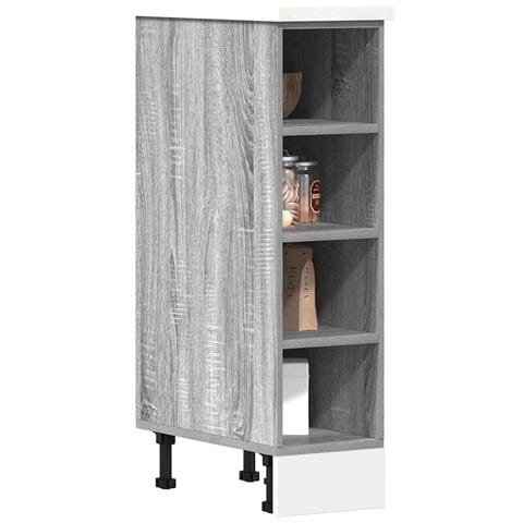 Armadio Inferiore “Riga” Grigio Sonoma 20x44,5x81,5 cm - Foto 10