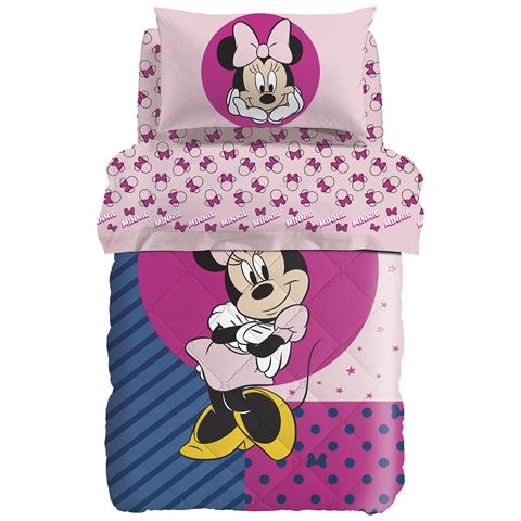 Trapunta Singolo Disney Minnie Smile In Cotone Colore Neutro Misura Singolo - Foto 2