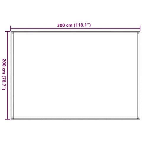 Tappeto da Tenda 200x300 cm Blu in HDPE - Foto 7