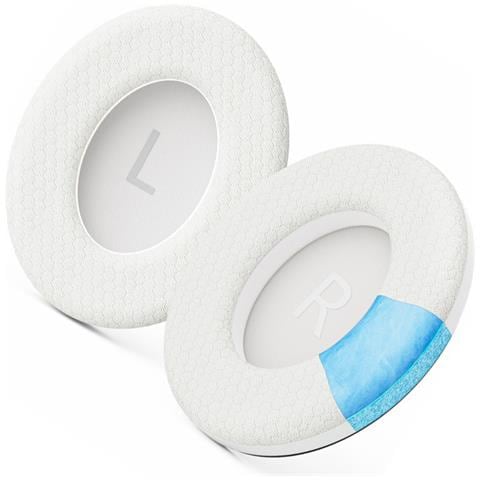 Cuscinetti Di Ricambio Compatibili Con Cuffie Bose 700/nc700 - Cuscinetti Auricolari In Gel A Rete Da Calcio (2 Pezzi) White - Foto 2