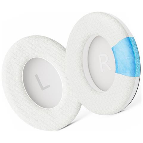 Cuscinetti Di Ricambio Compatibili Con Cuffie Bose 700/nc700 - Cuscinetti Auricolari In Gel A Rete Da Calcio (2 Pezzi) White - Foto 3