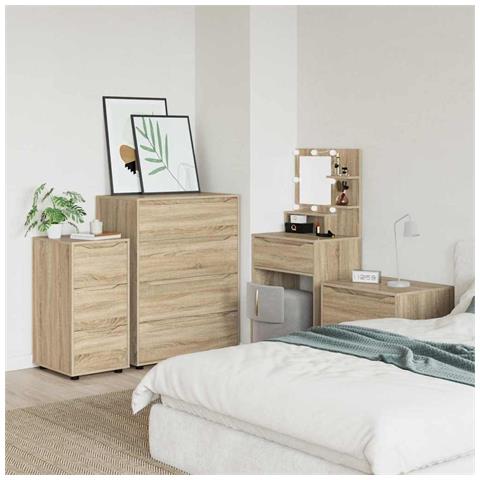 Armadio Rovere Sonoma 40 x 48 x 81 cm Legno multistrato - Foto 2