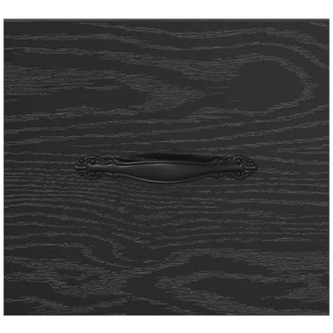 Mobile TV Rovere nero 150 x 36 x 30 cm Legno multistrato - Foto 9