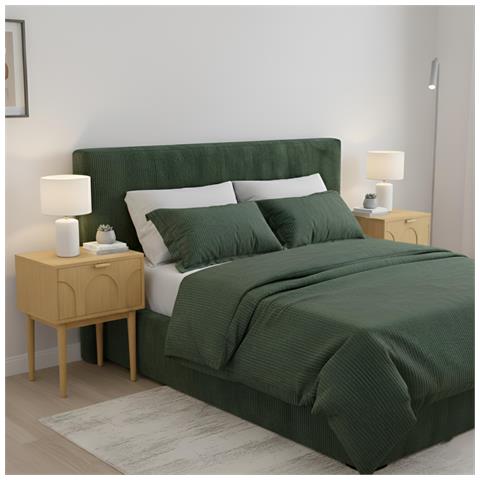Set Di 2 Comodini Scandinavi Nolan In Rovere - Foto 1