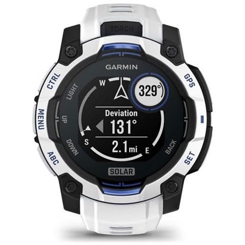 Instinct 2,29 Cm (0.9"") Mip 45 Mm Digitale 176 X 176 Pixel Touch Screen Nero, Bianco Gps (satellitare) - Foto 3