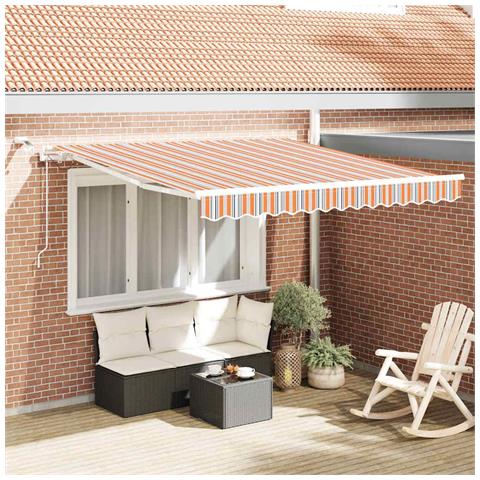 Tenda Retrattile Multicolore 300 x 250 cm Poliestere e Metallo - Foto 2