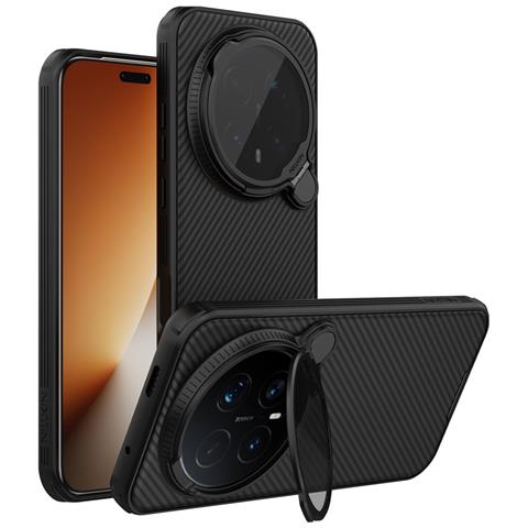 Cover per Magic 8 Pro - TPU+PC, Nero - Foto 1