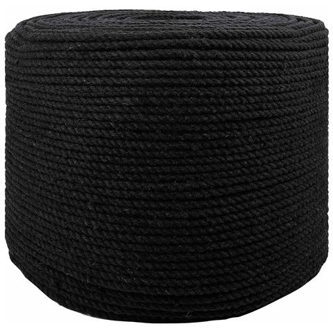Corda Nero 0,4 x 0,4 x 25000 cm Cotone - Foto 1
