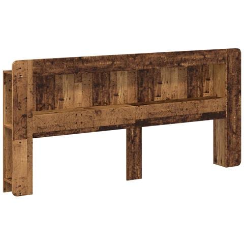 Testata del letto Legno antico Legno ingegnerizzato - Foto 1