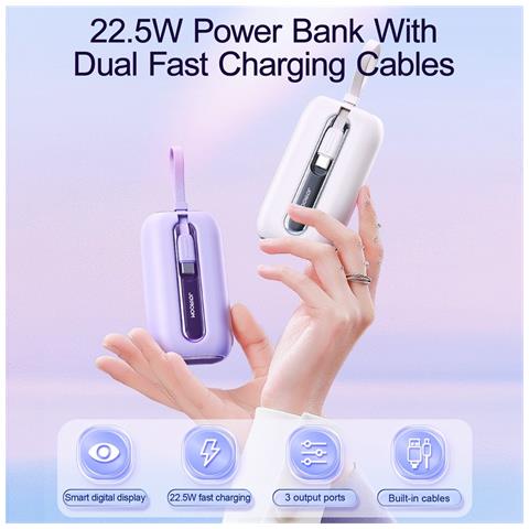 Power Bank - Nero, 10000 mAh, 5W - Foto 2