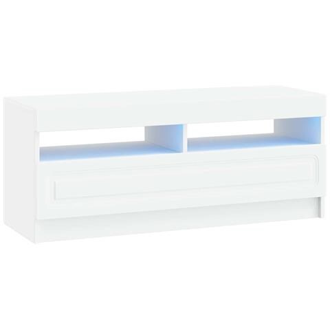 Mobile TV LED Bianco Legno ingegnerizzato - Foto 1