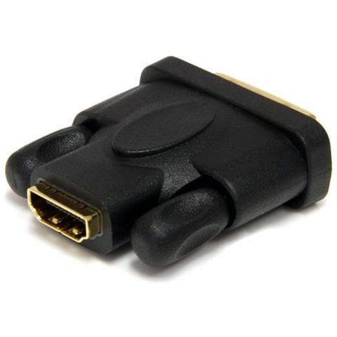 Adattatore cavo video HDMI a DVI-D da 50cm - Cavo connettore presa HDMI a presa DVI Femmina / Maschio nero - Foto 2