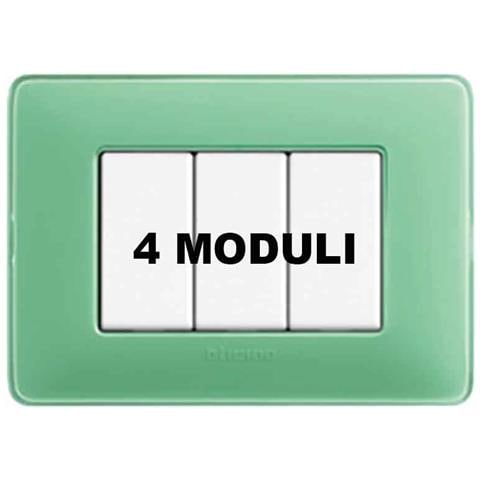 Placca Te Verde - 4 Moduli - Colors - Foto 3