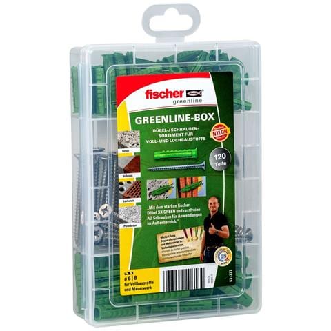 531227 ancoraggio a vite e tassello 80 pz Kit di viti e tasselli a muro - Foto 1